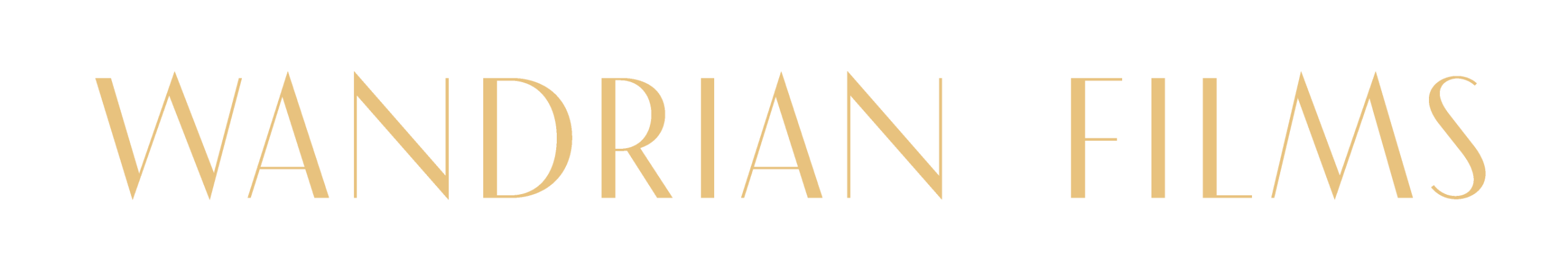 Wandrian Logo in Gold Large